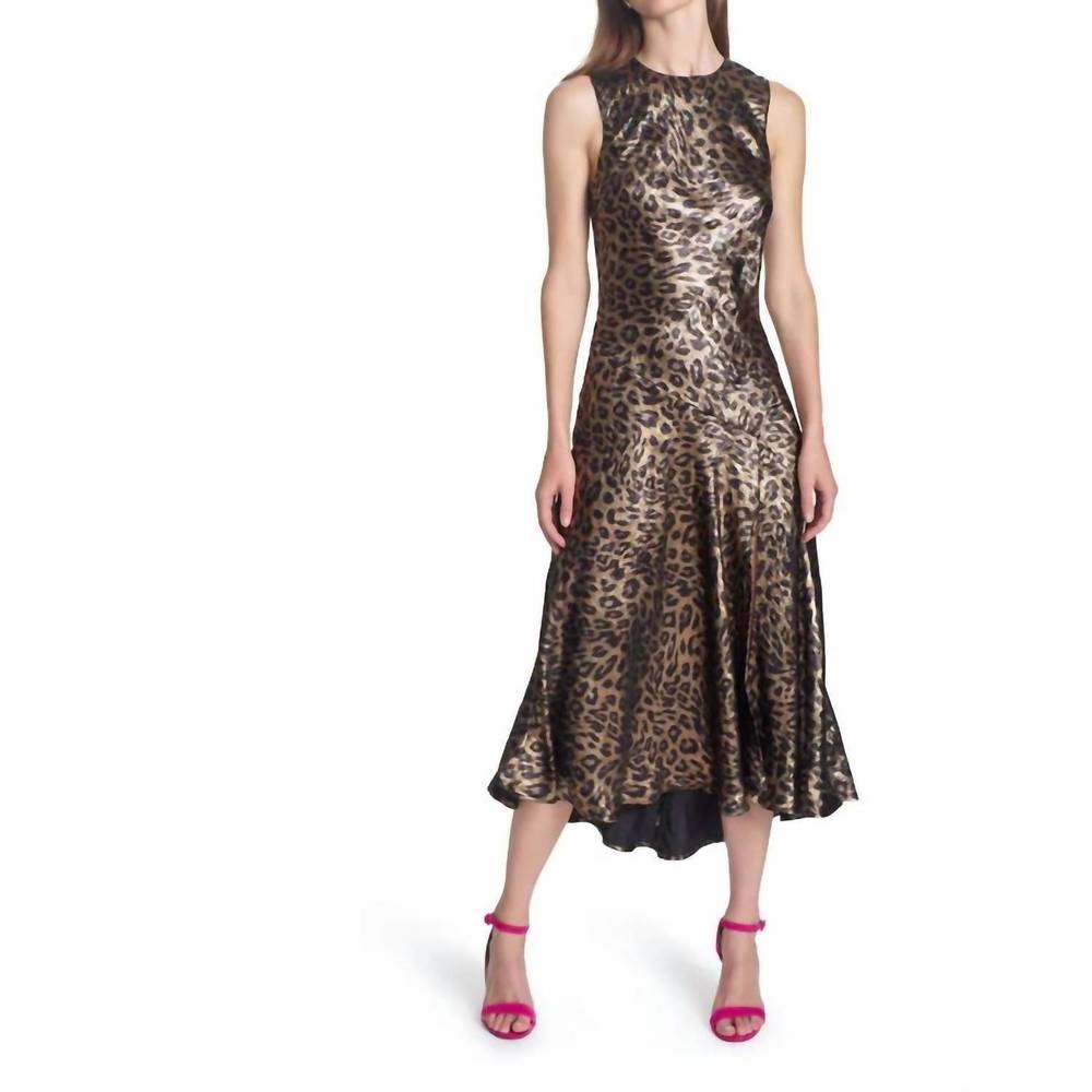 NEW COREY LYNN CALTER the pilar dress in leopard